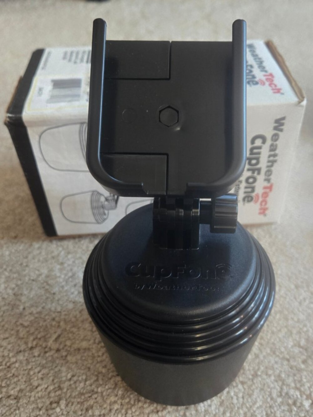 WeatherTech CupFone Universal Portable Cell Phone Holder for Car